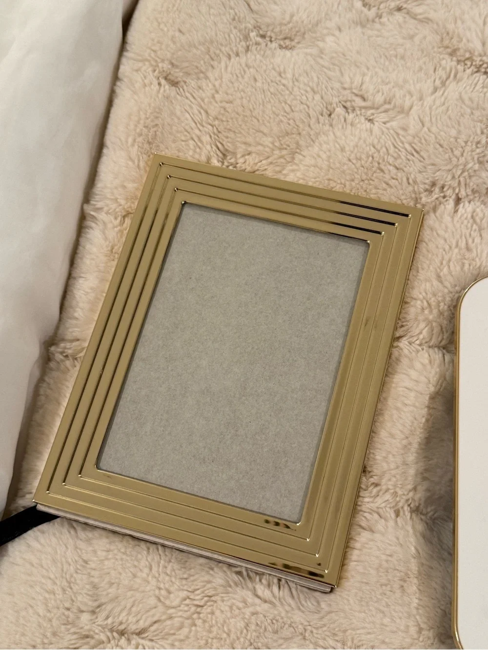 White and Gold Photo Frame Duo